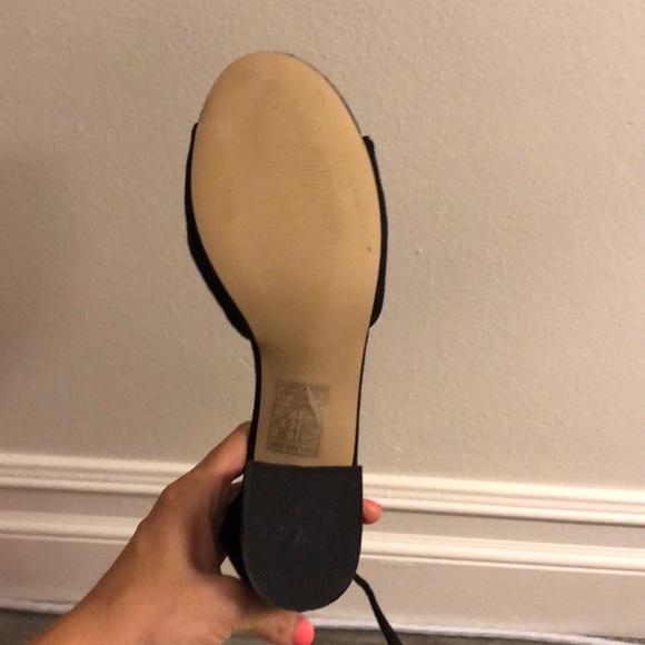 Chelsea girl black faux suede shoes - Picture 5 of 5